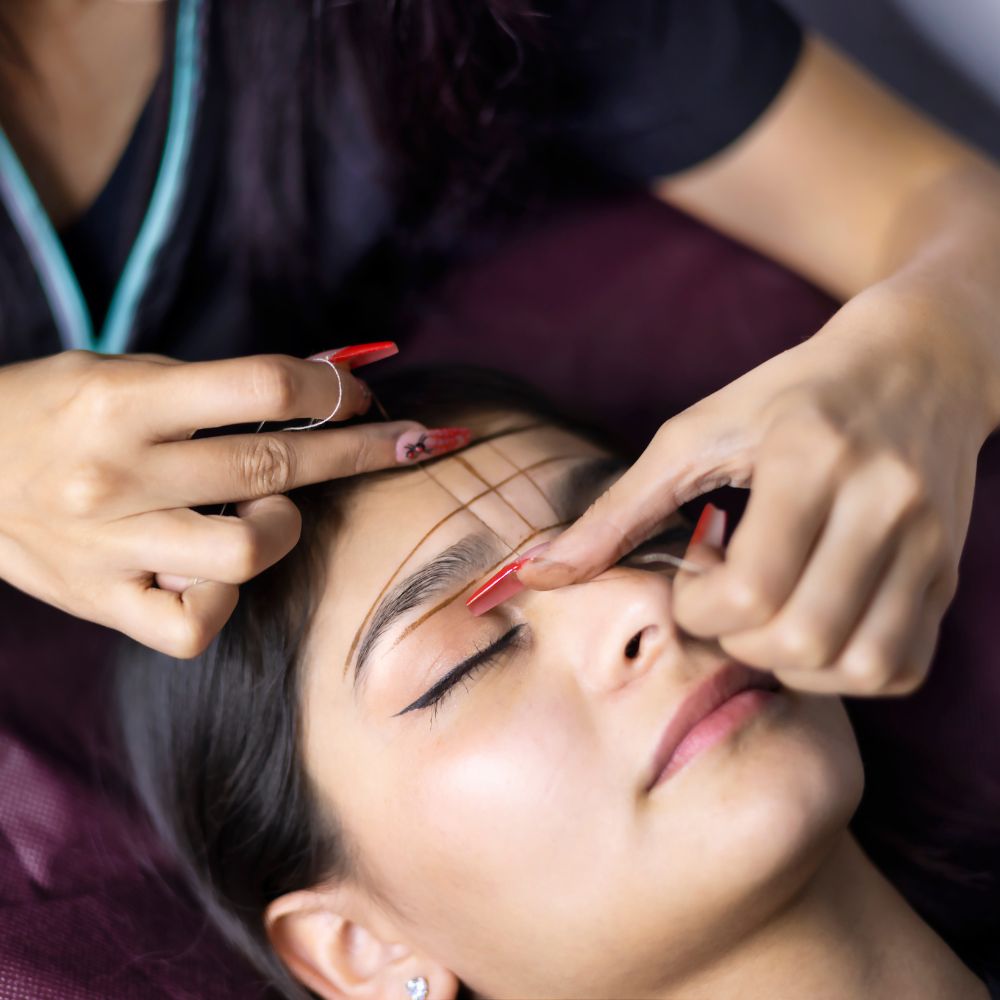 Threading Magic Mirror Beauty Salon